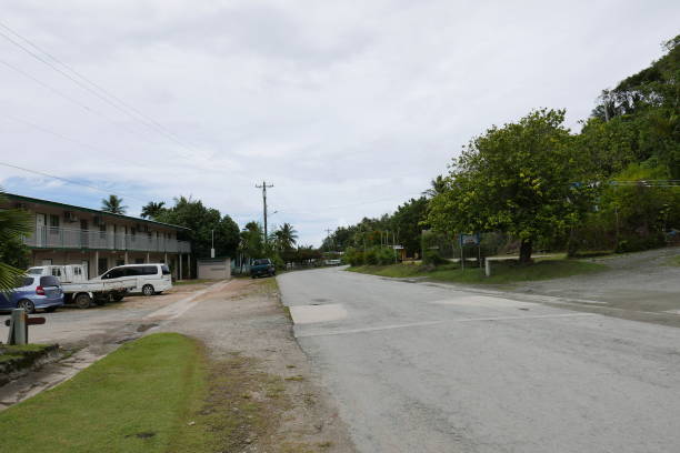 istock Colonia city in Yap state, Micronesia 1268174238