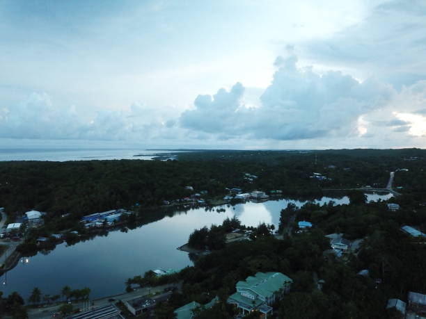 istock Colonia city in Yap state, Micronesia 1268174325