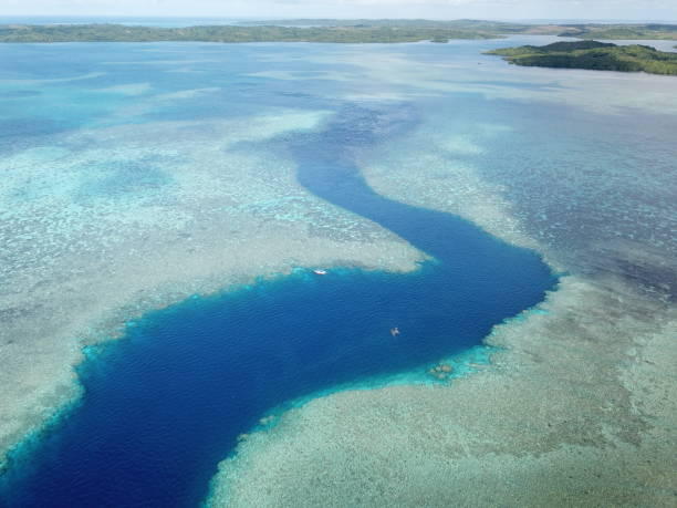 istock Colonia city in Yap state, Micronesia 1268174328