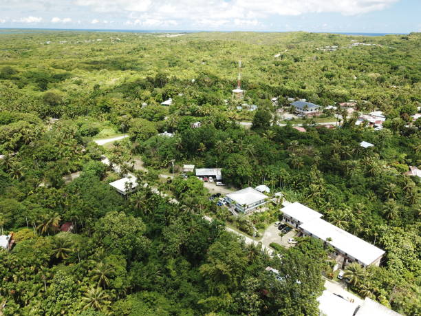 istock Colonia city in Yap state, Micronesia 1268174454