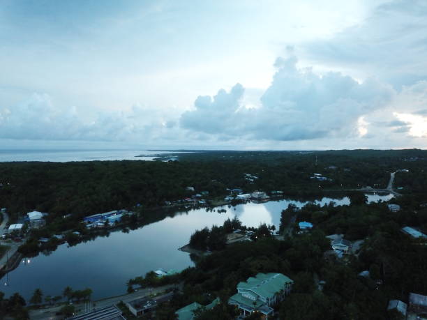 istock Colonia city in Yap state, Micronesia 1268174519