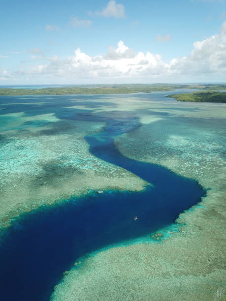 istock Colonia city in Yap state, Micronesia 1268175281