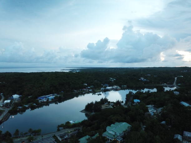 istock Colonia city in Yap state, Micronesia 1268175376