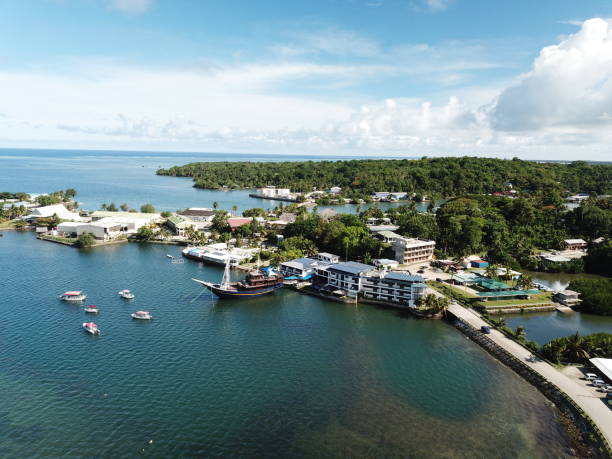 istock Colonia city in Yap state, Micronesia 1268175464