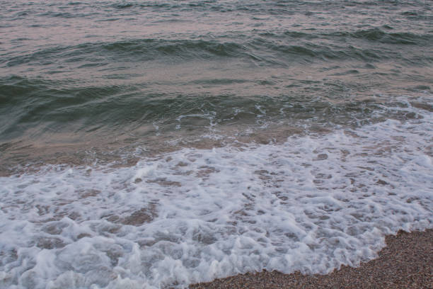 istock sandy sea beach in the evening 1268177501