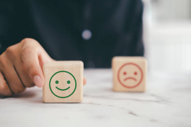 istock Customer service experience and satisfaction survey concept 1268182790