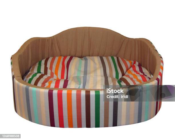 Pet Bed On Wg Stock Photo - Download Image Now - Bed - Furniture, Cut Out, Pets