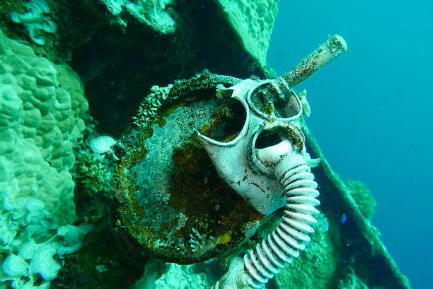 istock Famous wreck ship Fujikawa maru in Truk lagoon 1268194628