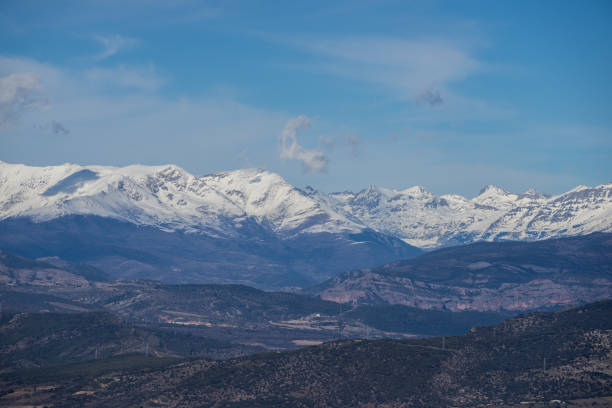istock Pyrenees peaks with snow, Spain 1268198022