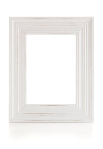istock White vintage style picture frame isolated with clipping path 1268198465
