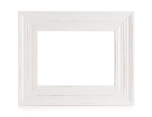 istock White vintage style picture frame isolated with clipping path 1268198472