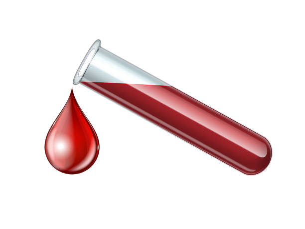 190+ Blood Test Tube White Background Stock Illustrations, Royalty-Free