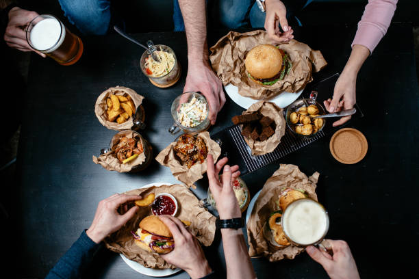 istock Great menu for beer party with friends 1268234562