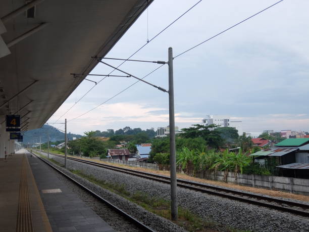 istock Scenery from Malaysian railway station 1268247900