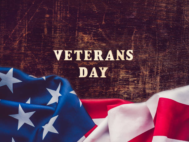 istock Veterans Day. Beautiful greeting card. Close up 1268250156