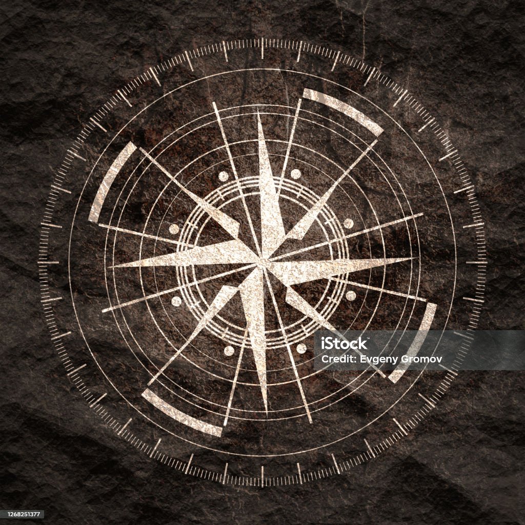 Geometry Patterns Compass Compass Symbol On Geometry Pattern Stock Illustration - Download Image ...