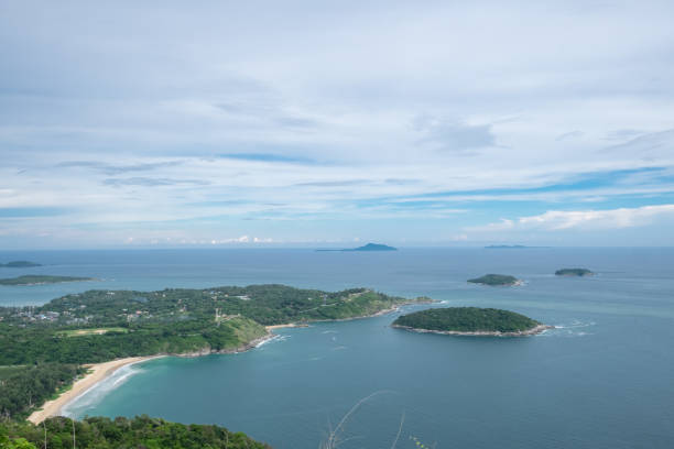 istock View of the sea islands and clouds 1268252669