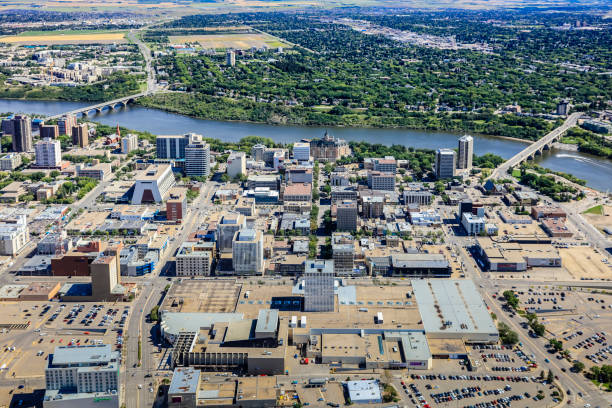 istock Downtown area of Saskatoon 1268257933