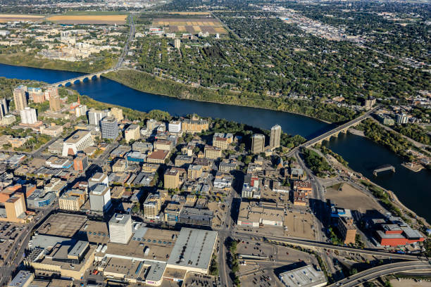 istock Downtown neighborhood of Saskatoon 1268258101