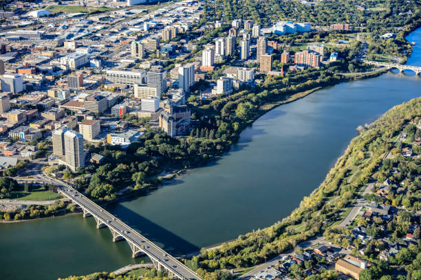 istock Downtown neighborhood of Saskatoon 1268258179