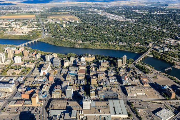 istock Downtown neighborhood of Saskatoon 1268258233