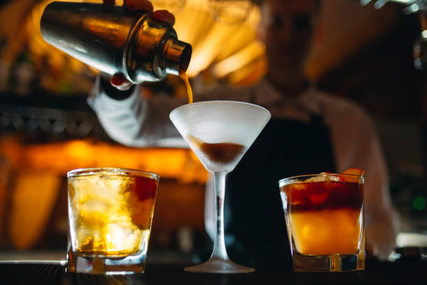 istock The bartender prepares cocktails at the bar. 1268262024