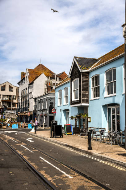 istock Small Street In Weymouth UK 1268262038