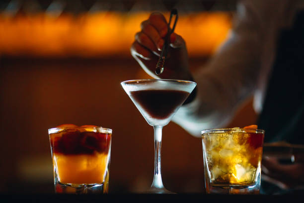 istock The bartender prepares cocktails at the bar. 1268262048