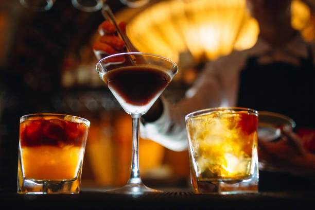 istock The bartender prepares cocktails at the bar. 1268262074