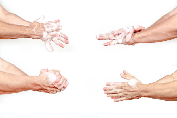 istock Washing hands. Global handwashing day 1268266527