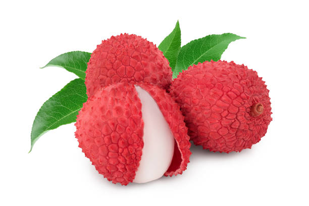 istock lychee fruit isolated on white background with clipping path and full depth of field 1268266567