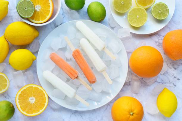 Fruit popsicles
