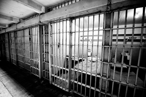 Prison Cell, Alcatraz, San Francisco, USA.