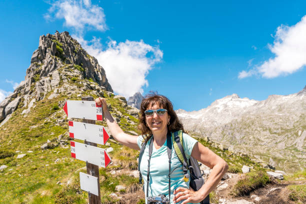 istock female tourist is taking a break 1268273222