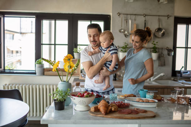istock Morning with my family 1268288731
