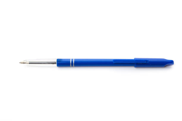 istock beautiful modern ballpoint pen isolated on white 1268289005