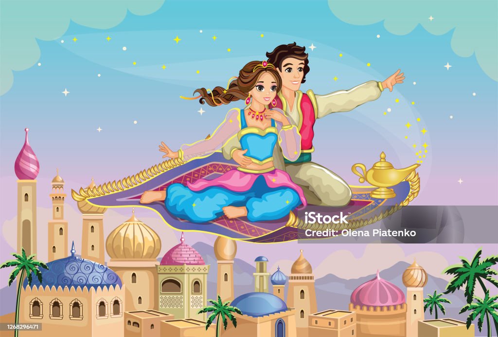 Ilustración de East Princess Y Aladdin En Alfombra Mágica Paisaje Árabe De Cuento De Hadas Con Mezquita Paisaje Urbano Musulmán Fondo De Pantalla De Dibujos Animados Lindo Muñeco O Juguete Fabuloso Fondo Ilustración de East Princess Y Aladdin En Alfombra Mágica Paisaje Árabe De Cuento De Hadas Con Mezquita Paisaje Urbano Musulmán Fondo De Pantalla De Dibujos Animados Lindo Muñeco O Juguete Fabuloso Fondo