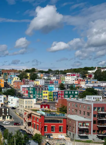 Photo of St John's Jelly Bean Row Houses