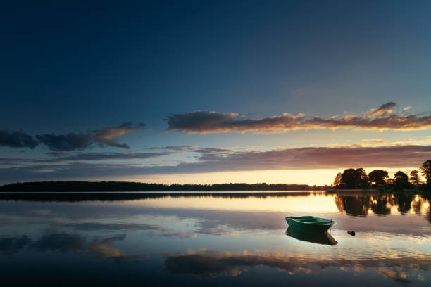 istock Sunset over Elckie Lake 5 1268316339