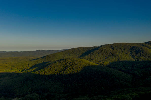 istock Forests by The Mountain in a Sunny Day Drone Photography 1268321872