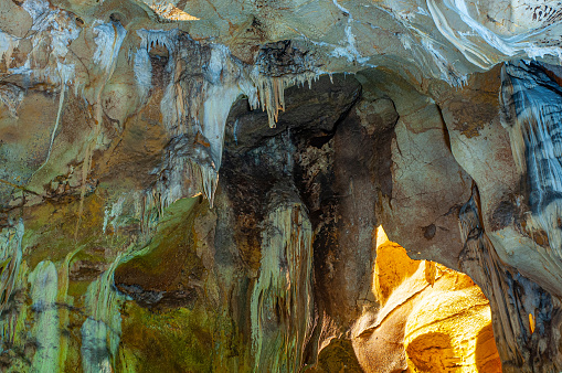 Beautiful cave on the Old Mountain or Stara  Plalanina in Serbia