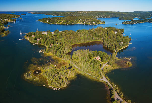 istock Island Community Road 1268339606