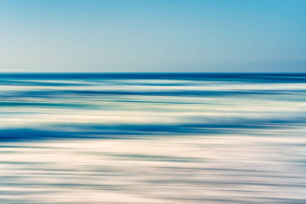 istock Seascape abstract background, motion blur, light blue colors 1268339907