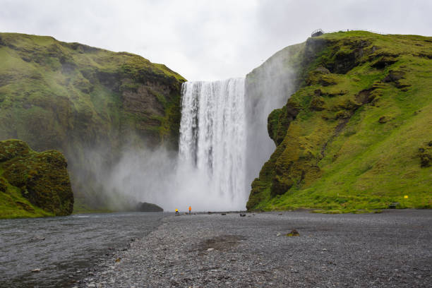 istock Skogafoss waterfall in south Iceland 1268345875