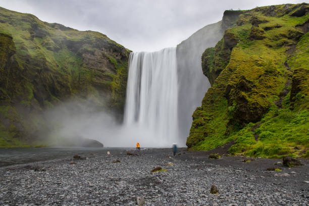 istock Skogafoss waterfall in south Iceland 1268345887