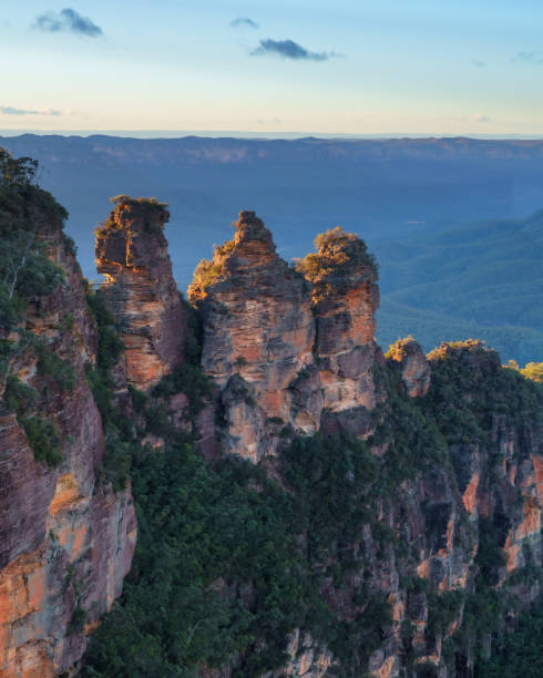 istock The Three Sisters, Blue Mountains, Australia at sunrise 1268347348