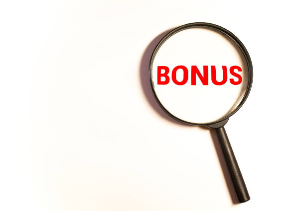 istock The word BONUS is magnified. 1268348672