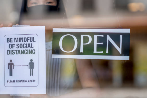 istock Reopening of small business 1268350808