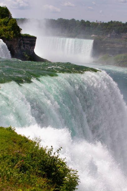 istock Niagara Falls with Horseshoe Falls from a Distance 1268354401
