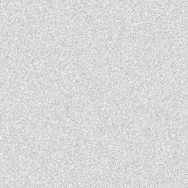 бесшовная текстура серой диагональной линии ткани. абстрактное джинсовое полотно. - backgrounds linen textured gray stock illustrations